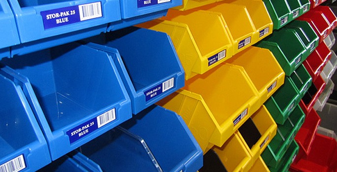 Plastic Parts Bins